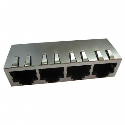 ARJ14A-MESC-MU2 by Abracon LLC - CONNECTOR JACK 4PORT 100 BASE-T PCB