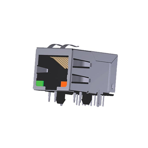 ARJM11A1-001-AD-CW2 by Abracon LLC - CONNECTOR JACK 1PORT 100 BASE-T PCB