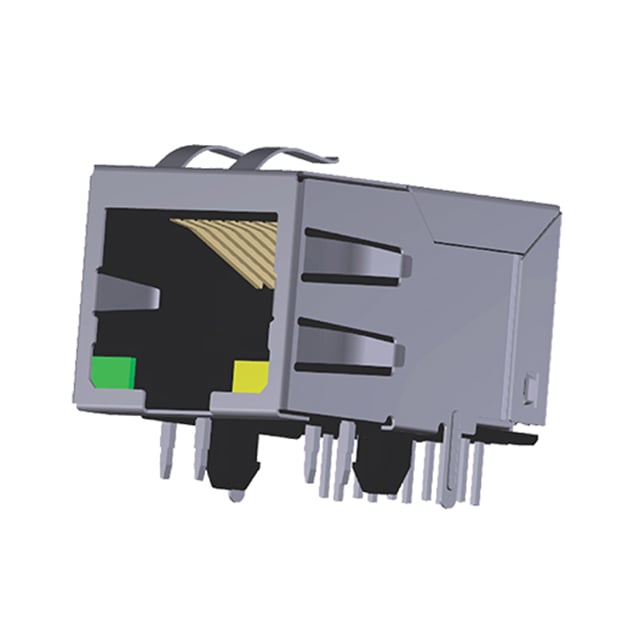 ARJM11A1-502-AB-EW2 by Abracon LLC - CONNECTOR JACK 1PORT 1000 BASE-T PCB