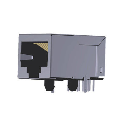 ARJM11B1-009-NN-EW2 by Abracon LLC - CONNECTOR JACK 1PORT 100 BASE-T PCB