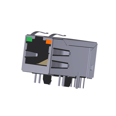 ARJM11C7-001-AD-CW2 by Abracon LLC - CONNECTOR JACK 1PORT 100 BASE-T PCB