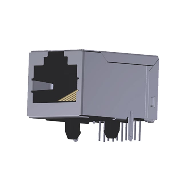 ARJM11D7-009-NN-EW2 by Abracon LLC - CONNECTOR JACK 1PORT 100 BASE-T PCB