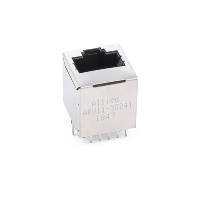 ARV11-3824I by Allied Components International - SINGLE PORT VERTICAL RJ45 CONNEC