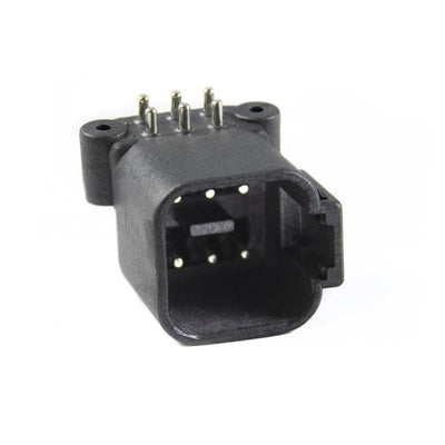 AS18-DTF13-6PS by DIVERSIFIED POWER INTERNATIONAL, LLC - SHROUD HI-TEMP CONN R/A 6CCT