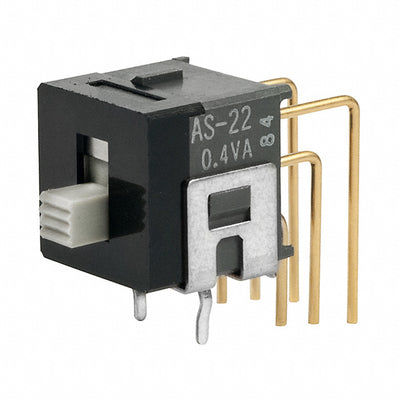 AS22AV by NKK Switches - SWITCH SLIDE DPDT 0.4VA 28V