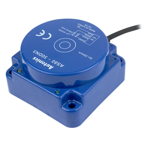 AS80-50DN3 by Autonics - SENSOR PROX INDUCTIVE SQUARE 50