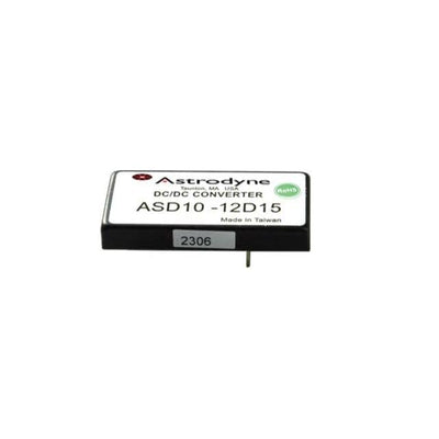 ASD10-12D15 by Astrodyne TDI - 10W Dual Output Isolated and Reg