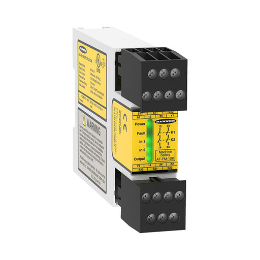 AT-FM-10K by Banner Engineering Corporation - SAFETY MODULE TWO-HAND CONTROL