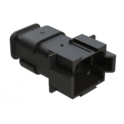 AT04-08PA-SRBK by Amphenol Sine Systems Corp - CONNECTOR RECPT HSG 8POS