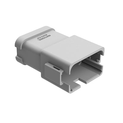 AT04-12PA-P030 by Amphenol Sine Systems Corp - CONNECTOR RECPT 12POS CRIMP NICKEL