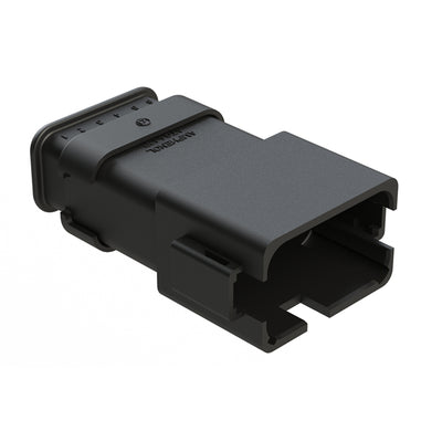 AT04-12PA-SRBK by Amphenol Sine Systems Corp - CONNECTOR RECPT HSG 12POS