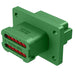 AT04-12PC-LE07 by Amphenol Sine Systems Corp - CONNECTOR RECPT HSG 12POS FLANGE MNT