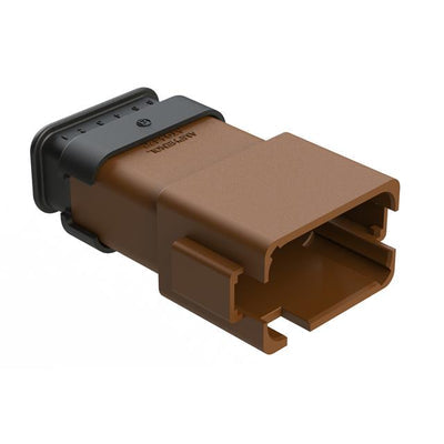 AT04-12PD-SR2BR by Amphenol Sine Systems Corp - CONNECTOR RECPT HSG 12POS 14-20AWG