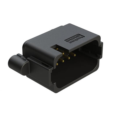 AT04-18PA-BM12BK by Amphenol Sine Systems Corp - 18 POSITION, PCB RECEPTACLE, FLA