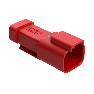 AT04-2P-THM10K by Amphenol Sine Systems Corp - CONNECTOR RECPT HSG 2POS