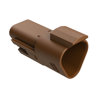 AT04-3P-BRN by Amphenol Sine Systems Corp - CONNECTOR RECPT HSG 3POS