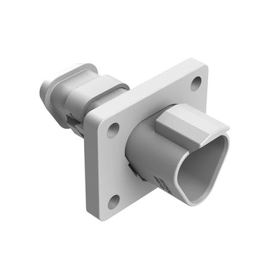 AT04-3P-LE08 by Amphenol Sine Systems Corp - CONNECTOR RECPT HSG 3POS FLANGE MNT