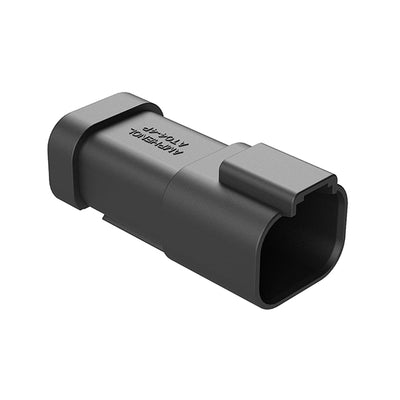 AT04-4P-EP13 by Amphenol Sine Systems Corp - CONNECTOR RECPT 4POS CRIMP NICKEL