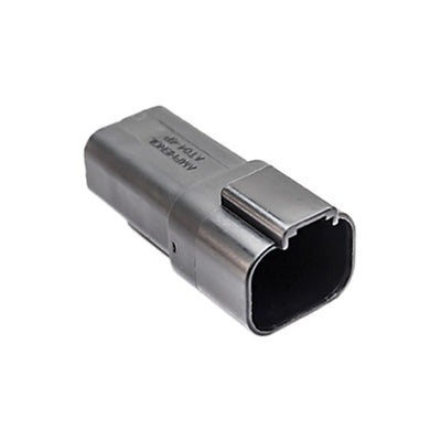 AT04-4P-RD01BLK by Amphenol Sine Systems Corp - CONNECTOR RECPT HSG 4POS 14-20AWG