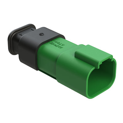 AT04-4P-SR02GRN by Amphenol Sine Systems Corp - CONNECTOR RECPT HSG 4POS