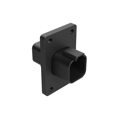 AT04-6P-CL06 by Amphenol Sine Systems Corp - CONNECTOR RECPT HSG 6POS FLANGE MNT