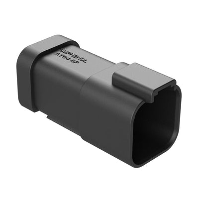 AT04-6P-EP13 by Amphenol Sine Systems Corp - CONNECTOR RECPT 6POS CRIMP NICKEL