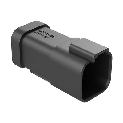 AT04-6P-EP14 by Amphenol Sine Systems Corp - CONNECTOR RECPT 6POS CRIMP NICKEL