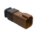 AT04-6P-SR02BRN by Amphenol Sine Systems Corp - CONNECTOR RECPT HSG 6POS