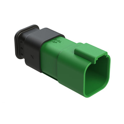 AT04-6P-SR02GRN by Amphenol Sine Systems Corp - CONNECTOR RECPT HSG 6POS