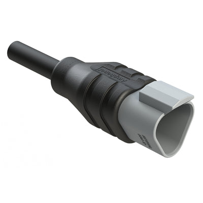 AT04GY-3P-N-TPE-M2 by Amphenol Sine Systems Corp - 3 POSITION RECEPTACLE SINGLE-END