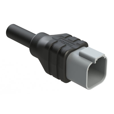 AT04GY-6P-N-TPE-M10 by Amphenol Sine Systems Corp - 6 POSITION RECEPTACLE SINGLE-END