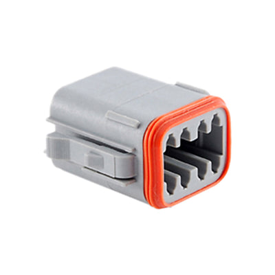 AT06-08SA-RD01 by Amphenol Sine Systems Corp - CONNECTOR PLUG HSG 8POS 14-20AWG