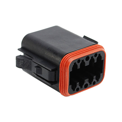 AT06-08SB-RD01 by Amphenol Sine Systems Corp - CONNECTOR PLUG HSG 8POS 14-20AWG