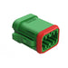 AT06-08SC-EC01 by Amphenol Sine Systems Corp - CONNECTOR PLUG HSG 8POS