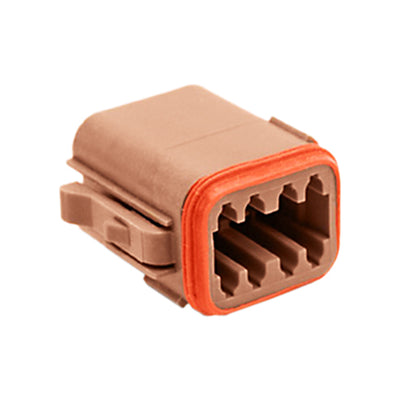 AT06-08SD-EC01 by Amphenol Sine Systems Corp - CONNECTOR PLUG HSG 8POS