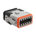 AT06-12SA-SR2GY by Amphenol Sine Systems Corp - CONNECTOR PLUG HSG 12POS 14-20AWG