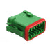 AT06-12SC-EC01 by Amphenol Sine Systems Corp - CONNECTOR PLUG HSG 12POS