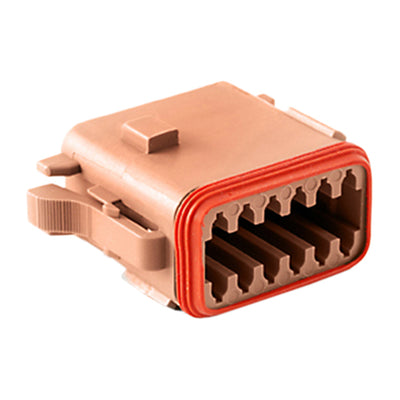 AT06-12SD-EC01 by Amphenol Sine Systems Corp - CONNECTOR PLUG HSG 12POS
