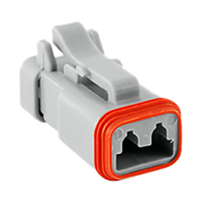 AT06-2S-EC01 by Amphenol Sine Systems Corp - CONNECTOR PLUG HSG 2POS 14-20AWG