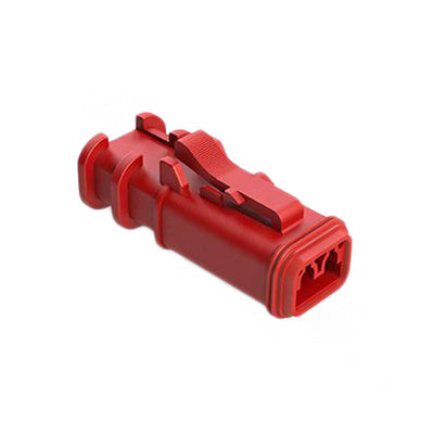 AT06-2S-OMRED by Amphenol Sine Systems Corp - CONNECTOR PLUG HSG 2POS