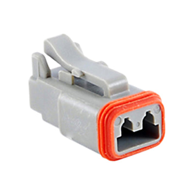 AT06-2S-RD01 by Amphenol Sine Systems Corp - CONNECTOR PLUG HSG 2POS