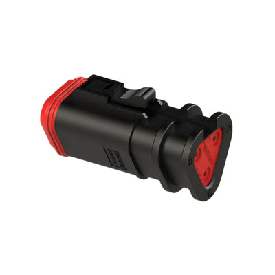 AT06-3S-OMBLK by Amphenol Sine Systems Corp - CONNECTOR PLUG HSG 3POS
