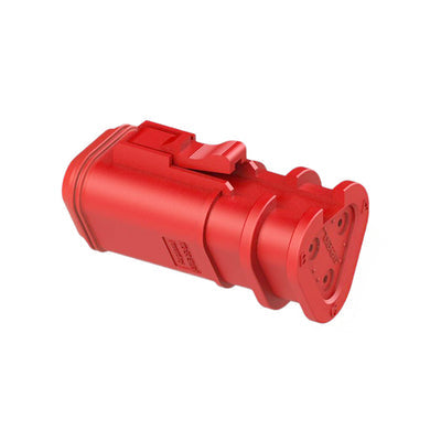 AT06-3S-OMRED by Amphenol Sine Systems Corp - CONNECTOR PLUG HSG 3POS
