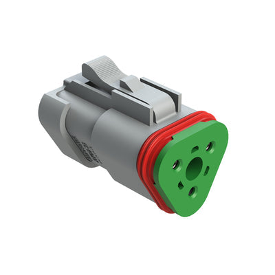AT06-3S-R680 by Amphenol Sine Systems Corp - CONNECTOR PLUG HSG 3POS