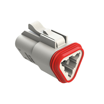 AT06-3S-WHT by Amphenol Sine Systems Corp - CONNECTOR PLUG HSG 3POS