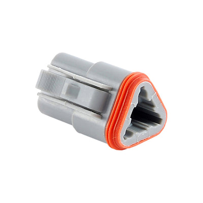AT06-3S by Amphenol Sine Systems Corp - CONNECTOR PLUG HSG 3POS 14-20AWG