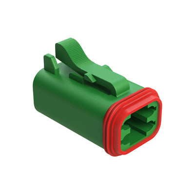 AT06-4S-GRN by Amphenol Sine Systems Corp - CONNECTOR PLUG HSG 4POS