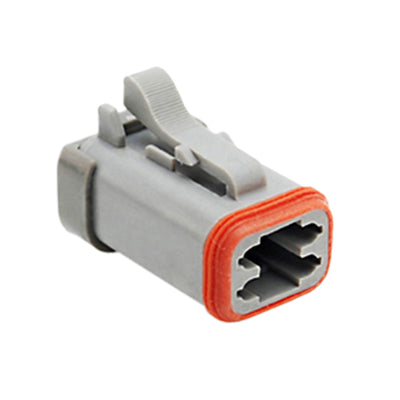 AT06-4S-MM01 by Amphenol Sine Systems Corp - CONNECTOR PLUG HSG 4POS