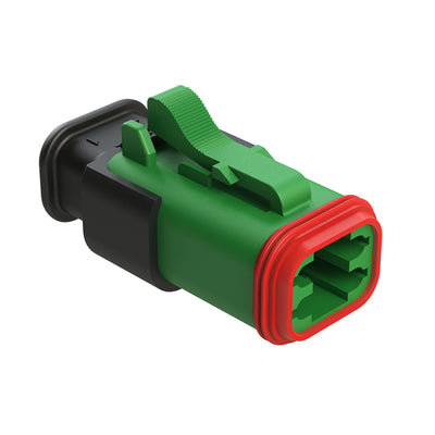 AT06-4S-SR01GRN by Amphenol Sine Systems Corp - CONNECTOR PLUG HSG 4POS