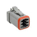AT06-6S-EC01 by Amphenol Sine Systems Corp - CONNECTOR PLUG HSG 6POS 14-20AWG